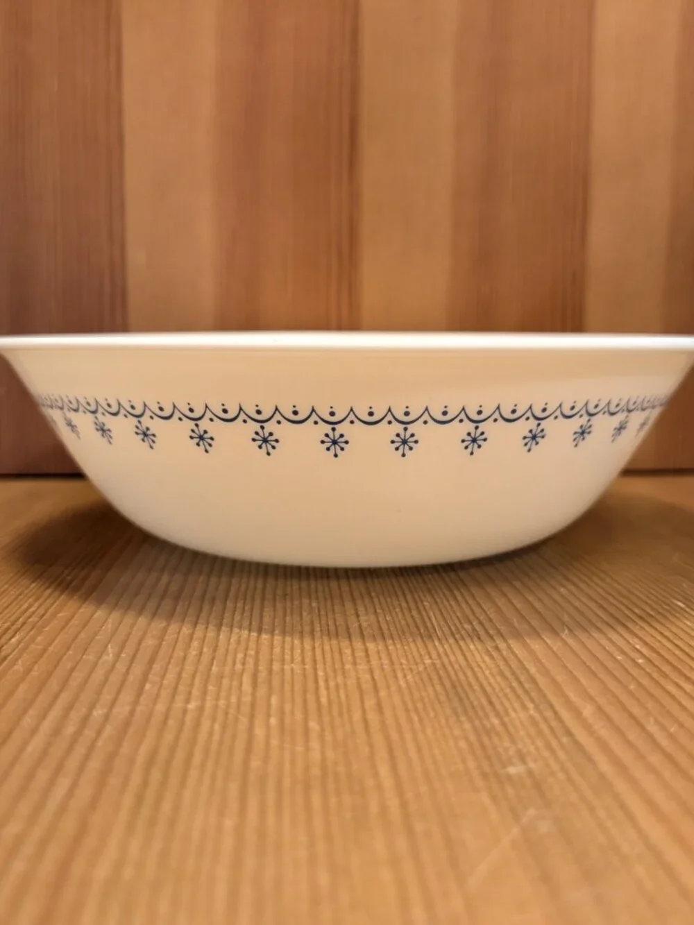 Corelle snowflake blue